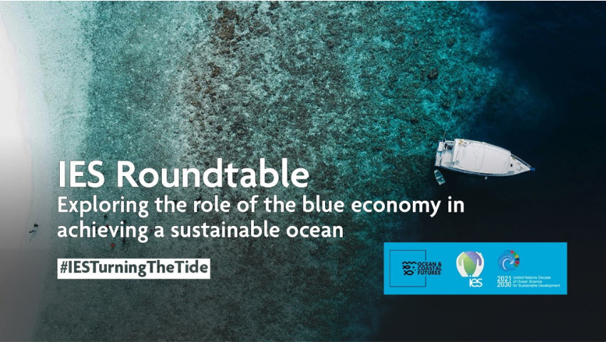 #IESTurningTheTide Roundtable – The Role of The Blue Economy in Achieving a Sustainable Ocean